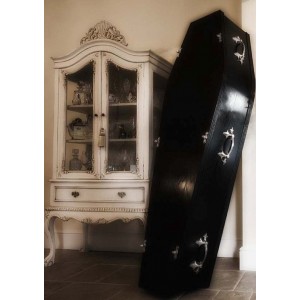 Traditional Black Coffin - Orchestra Black - Individual Designs 